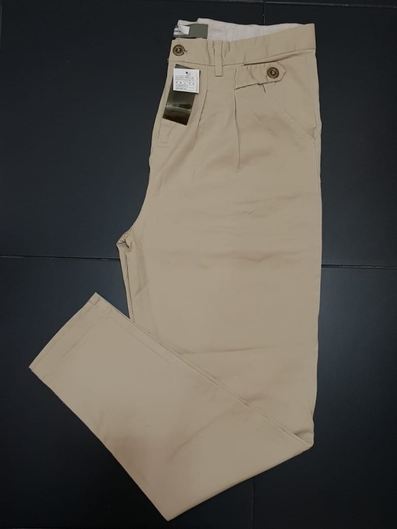 Ladies Cotton Denim Trouser - ApparelBay Sri Lanka